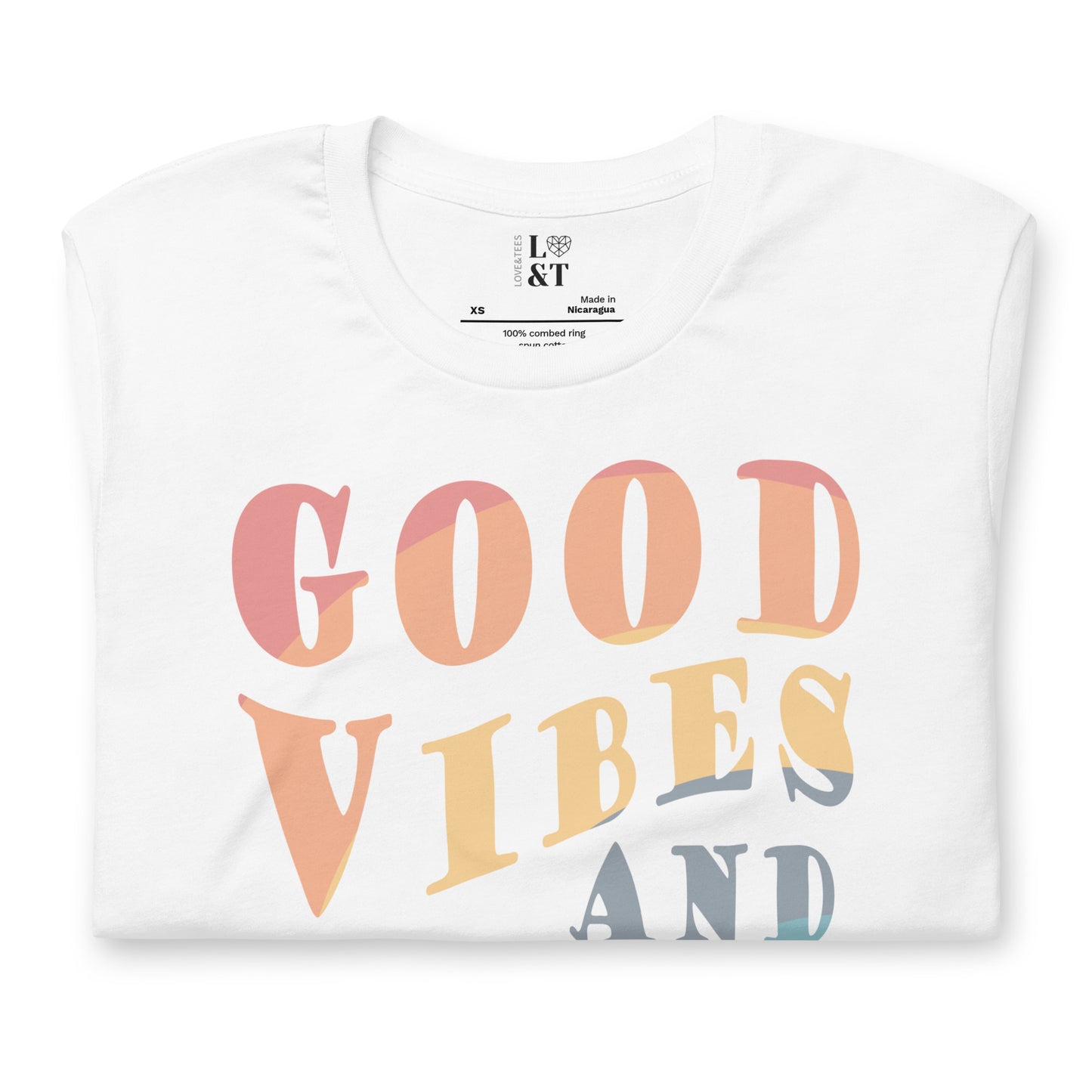 Good Vibes And High Fives Unisex T-Shirt