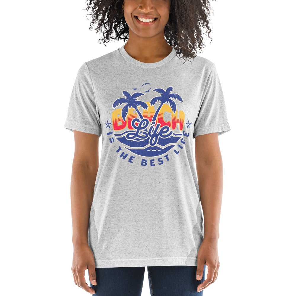 Beach Life Is The Best Life Triblend T-Shirt
