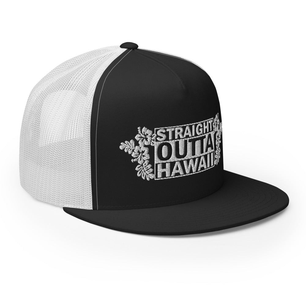 Straight Outta Hawaii Trucker Cap