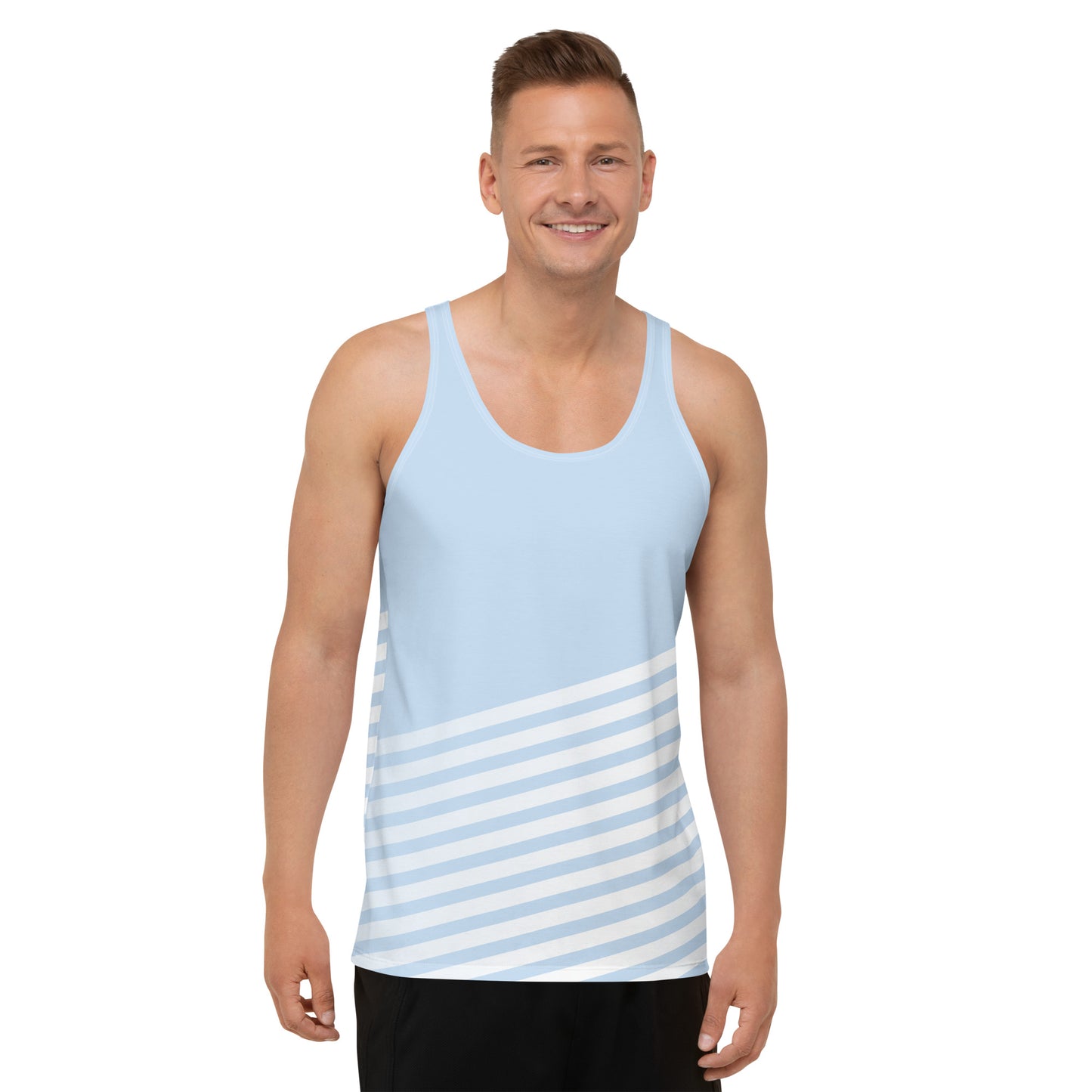 Striped Unisex Tank Top