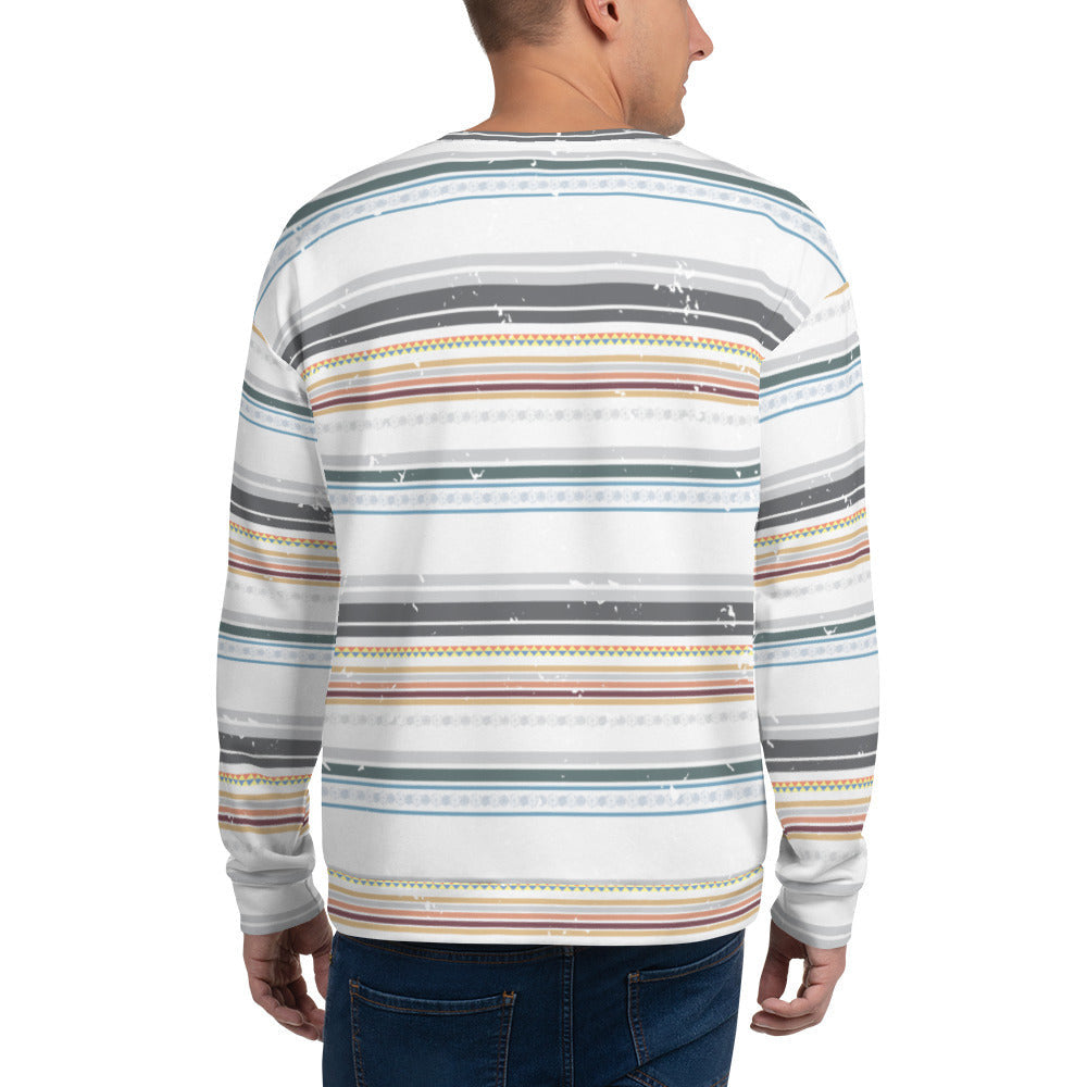 Tribal Stripe Unisex Sweatshirt - Love&Tees