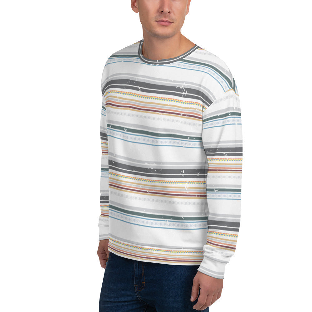 Tribal Stripe Unisex Sweatshirt - Love&Tees