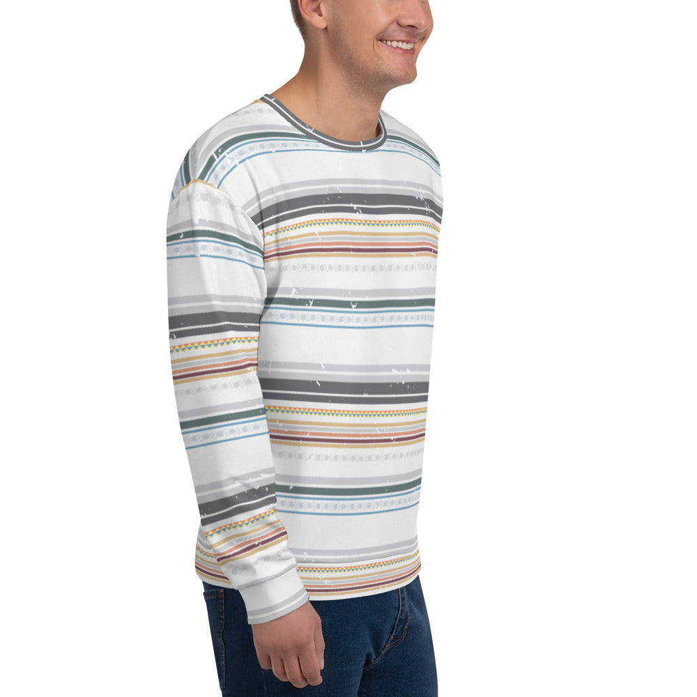 Tribal Stripe Unisex Sweatshirt - Love&Tees