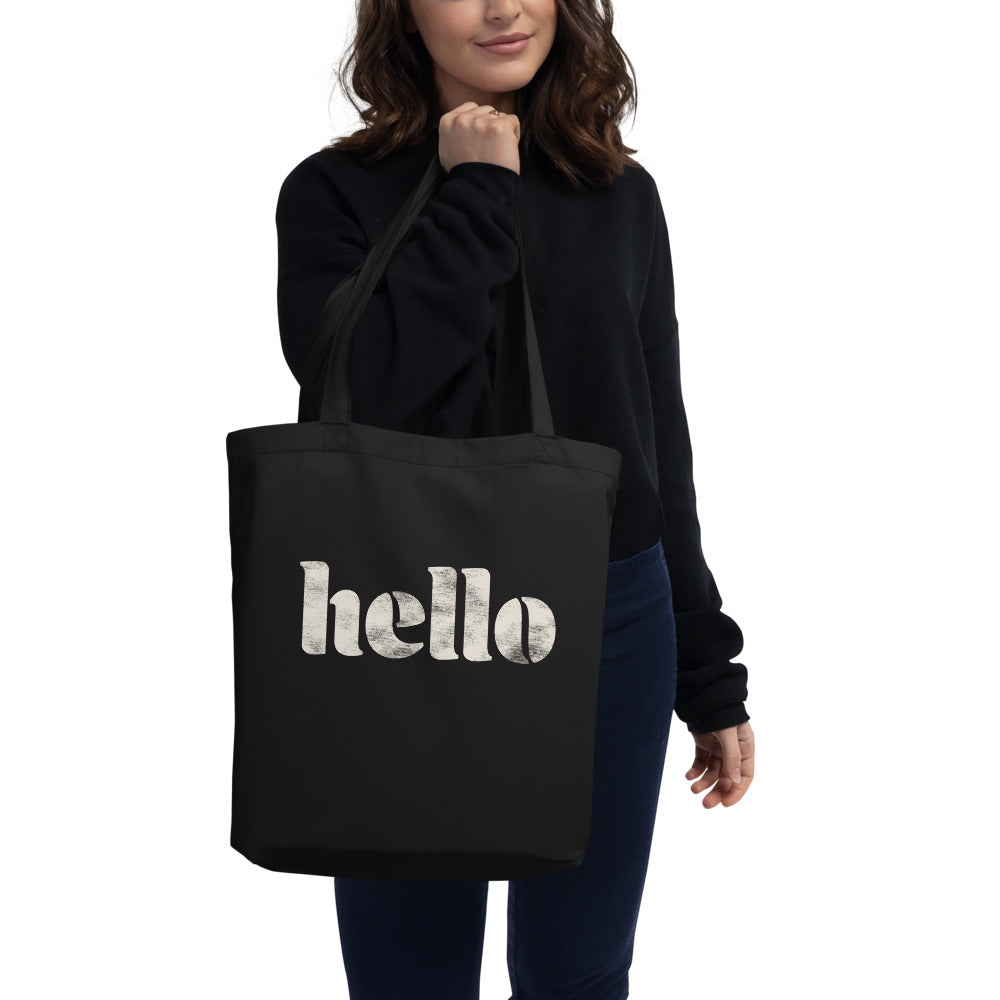 Hello Goodbye Tote Bag