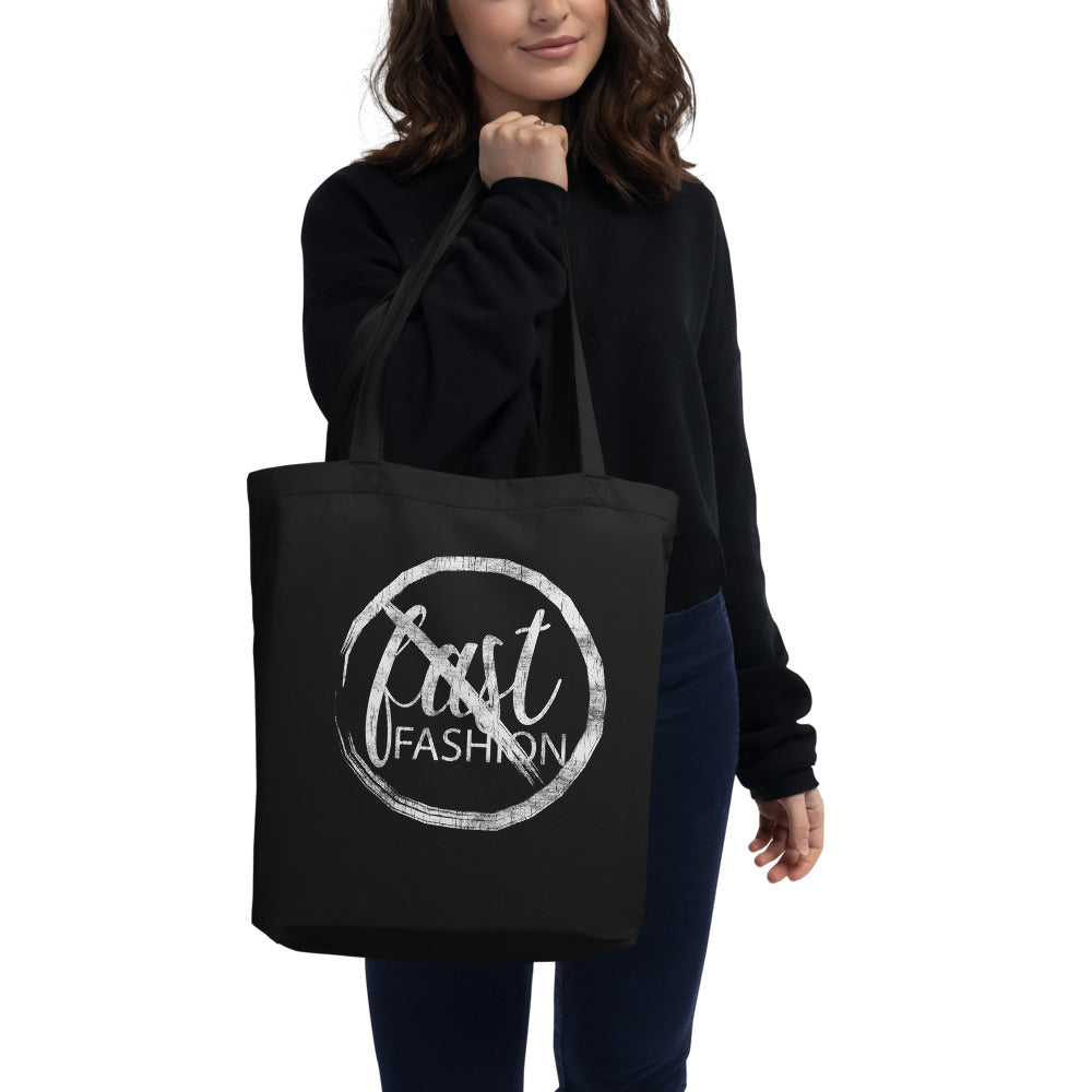 No Fast Fashion Eco Tote Bag