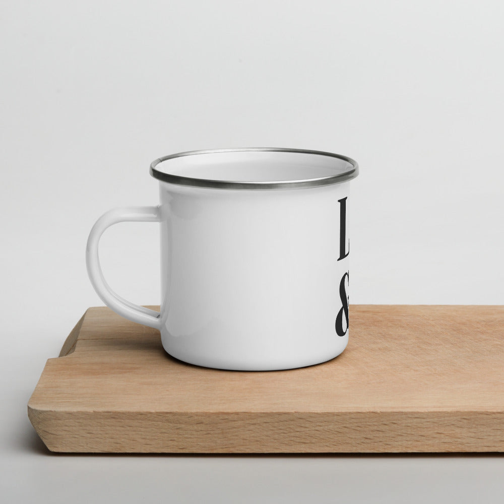 L&T Enamel Mug