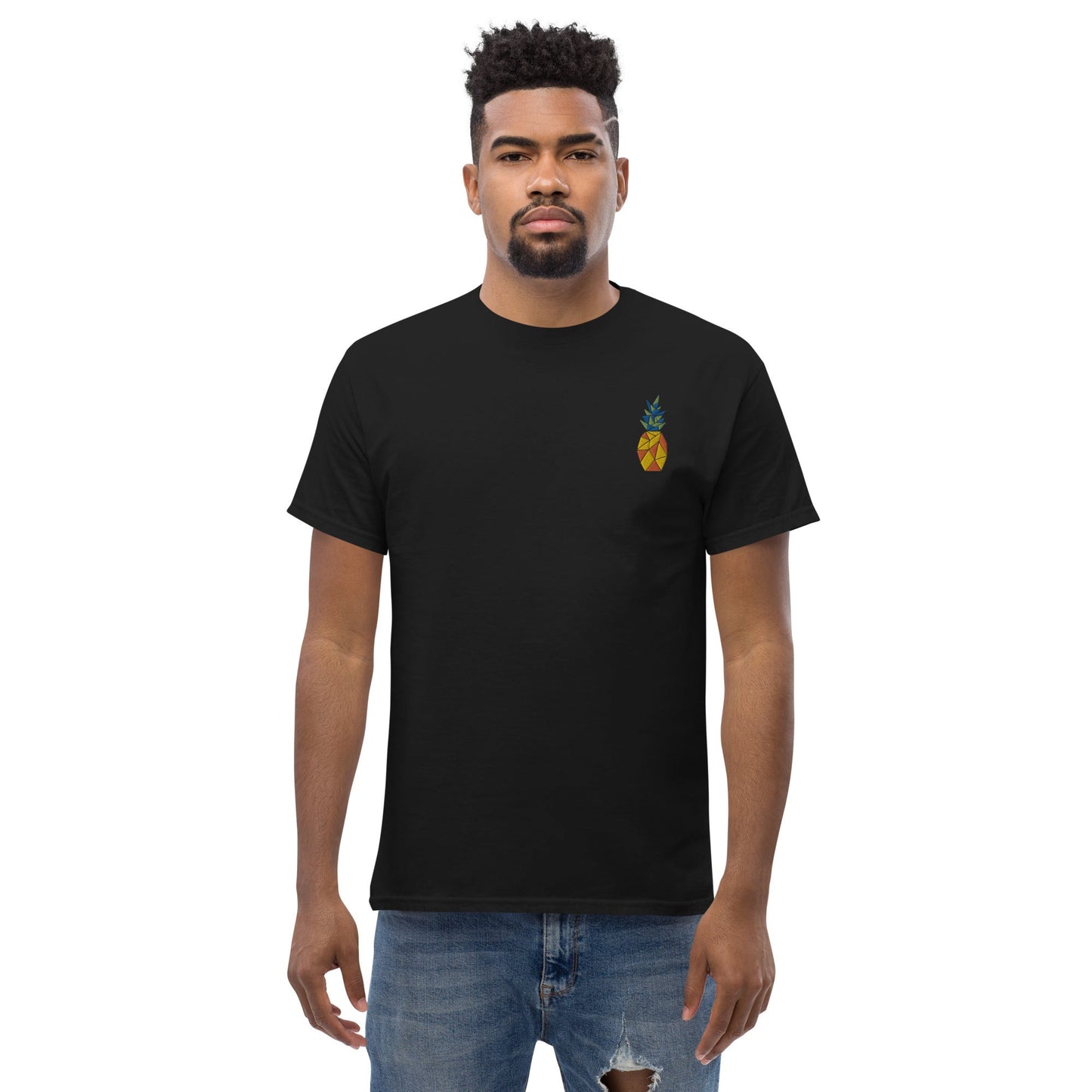 Embroidered Pineapple Classic Tee - Love&Tees
