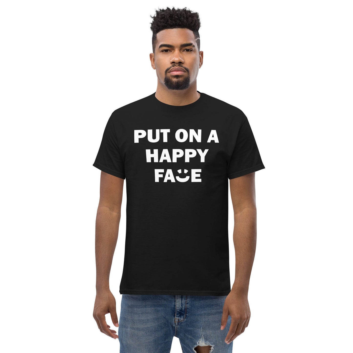 Put On A Happy Face Classic Tee - Love&Tees