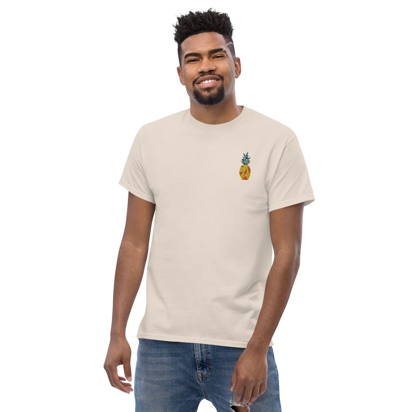 Embroidered Pineapple Classic Tee - Love&Tees