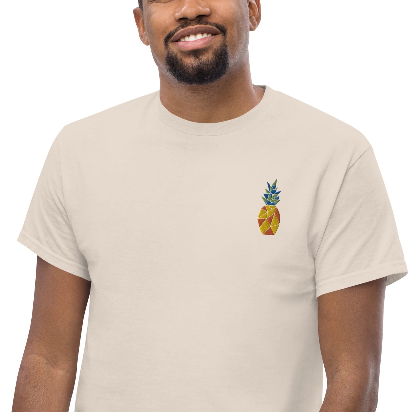 Embroidered Pineapple Classic Tee - Love&Tees