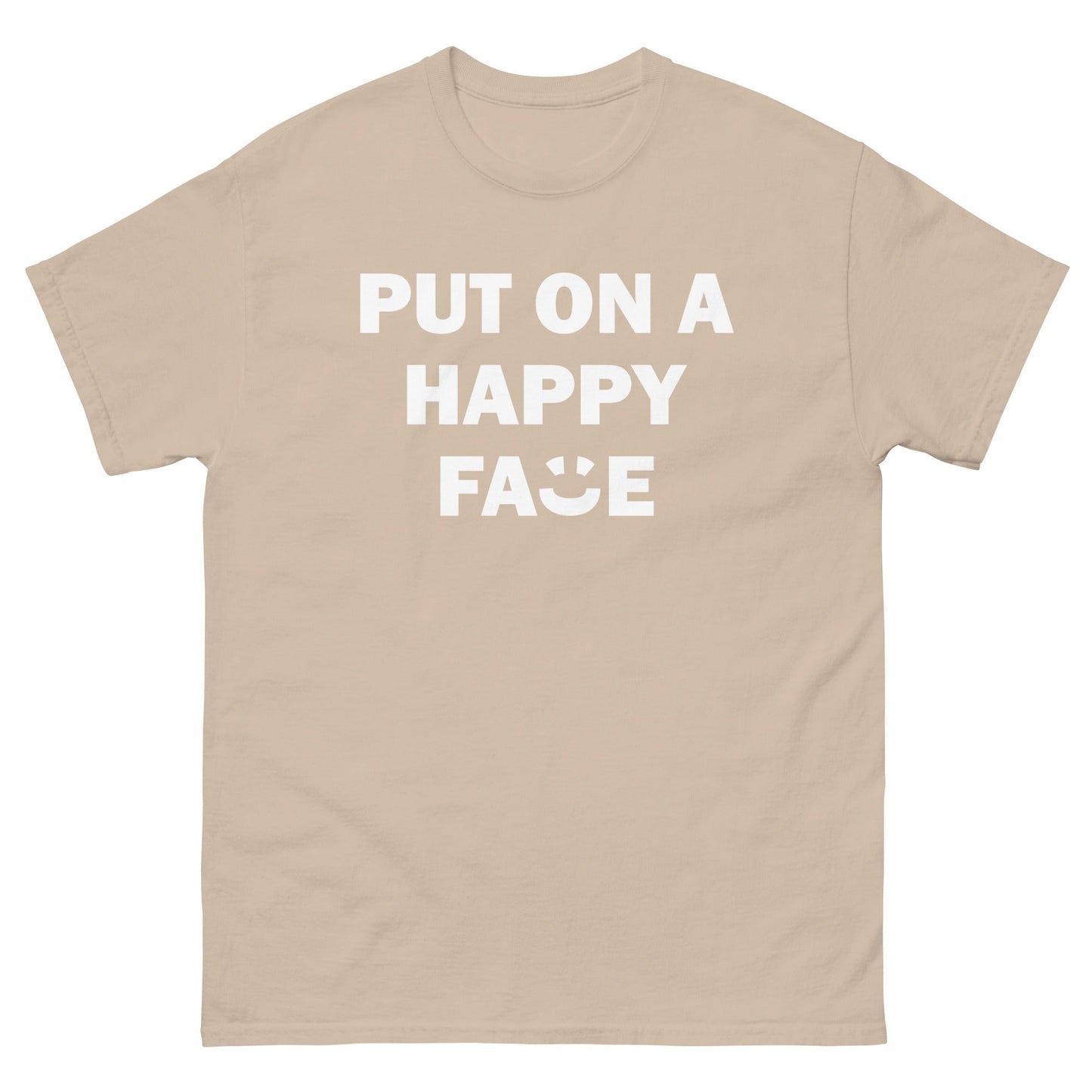 Put On A Happy Face Classic Tee - Love&Tees