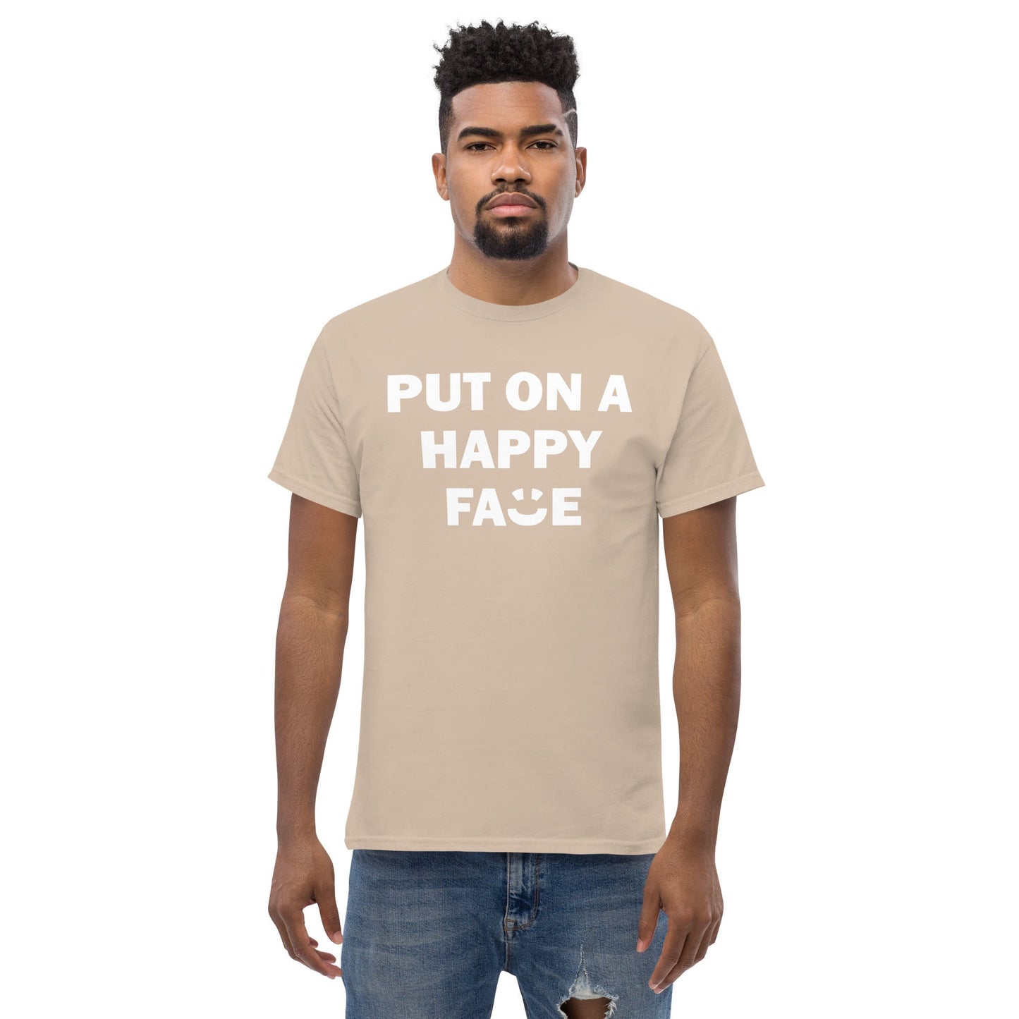 Put On A Happy Face Classic Tee - Love&Tees