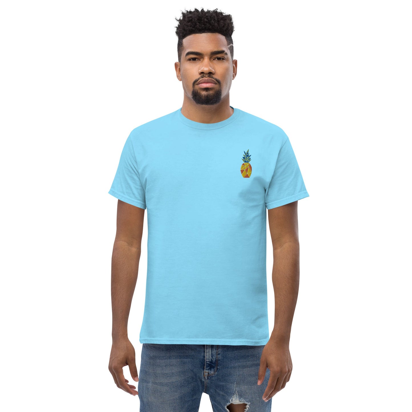 Embroidered Pineapple Classic Tee - Love&Tees