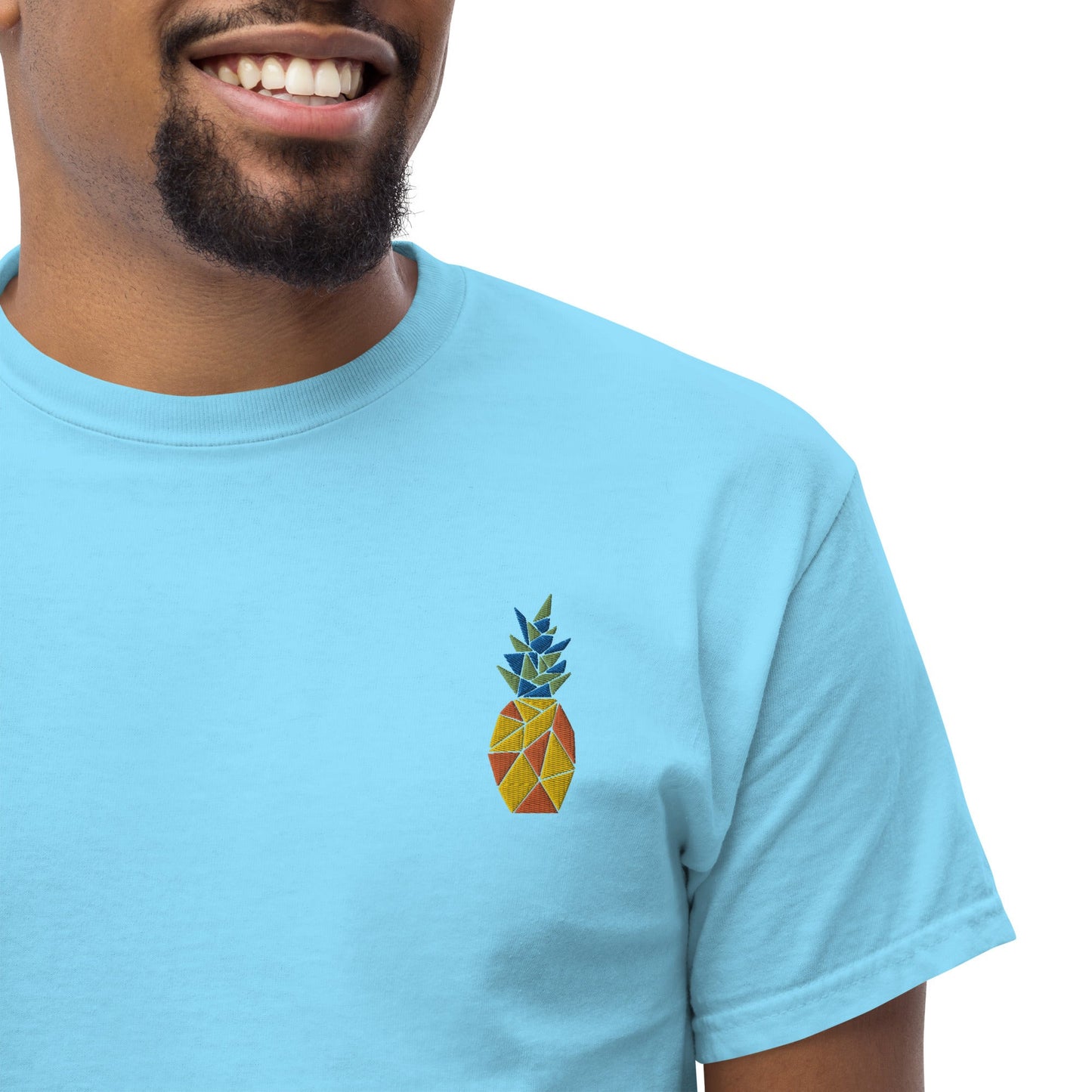 Embroidered Pineapple Classic Tee - Love&Tees