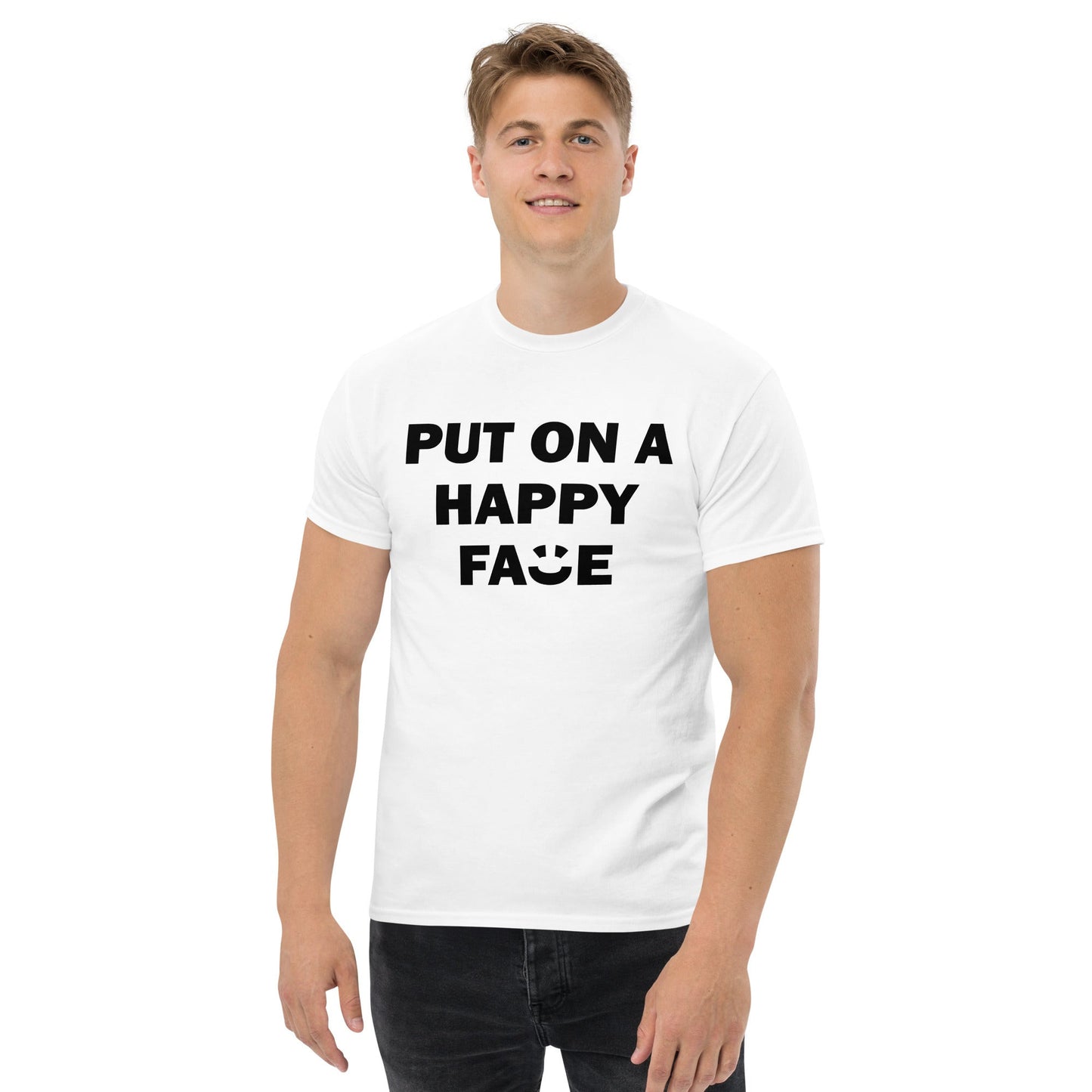 Put On A Happy Face Classic Tee - Love&Tees