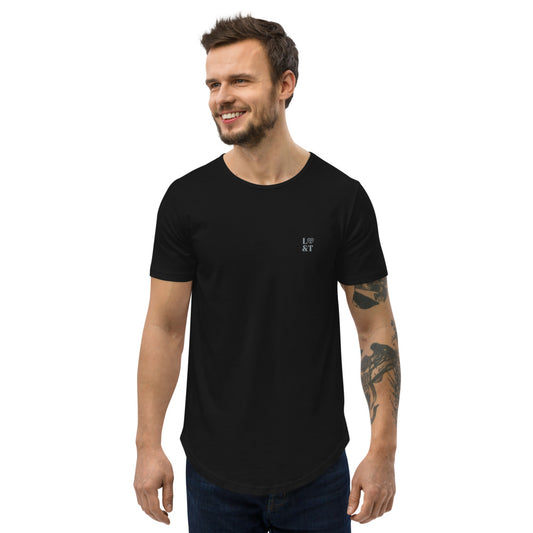 L&T Curved Hem Logo Tee