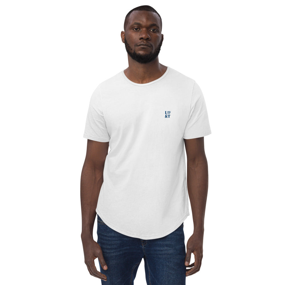 L&T Curved Hem Logo Tee
