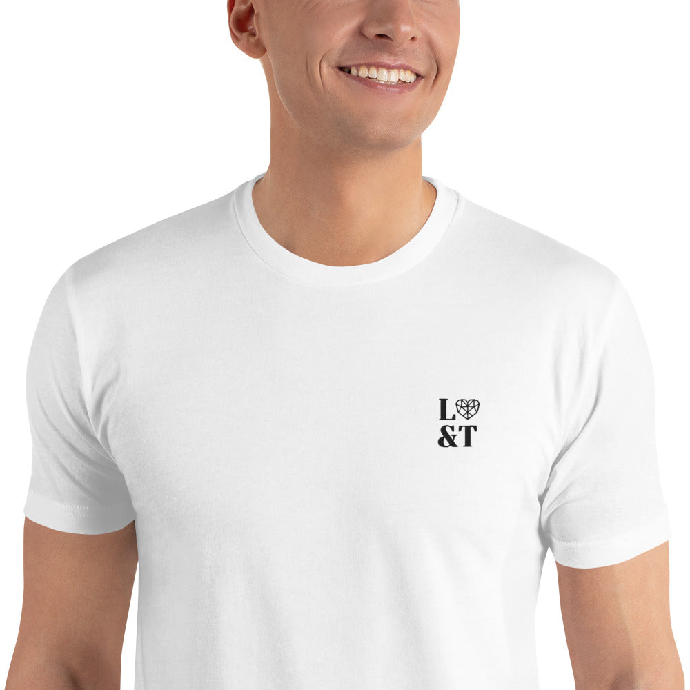 L&T Embroidered Short Sleeve T-Shirt