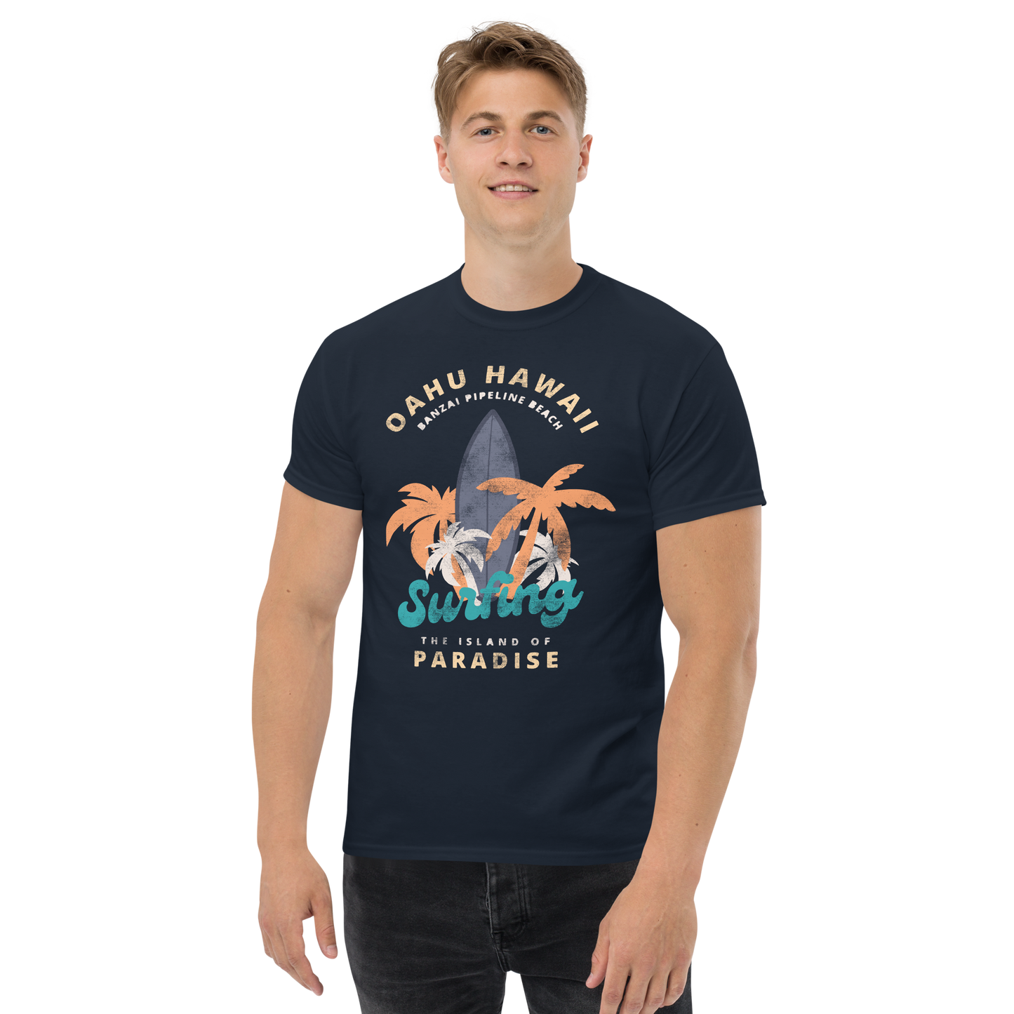 Oahu Banzai Pipeline Beach Tee