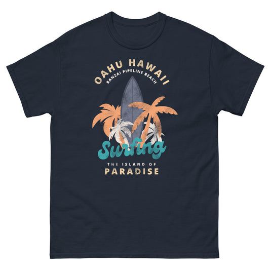 Oahu Banzai Pipeline Beach Tee