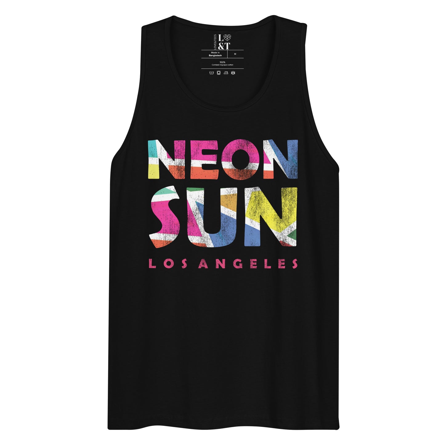 Neon Sun Premium Tank Top