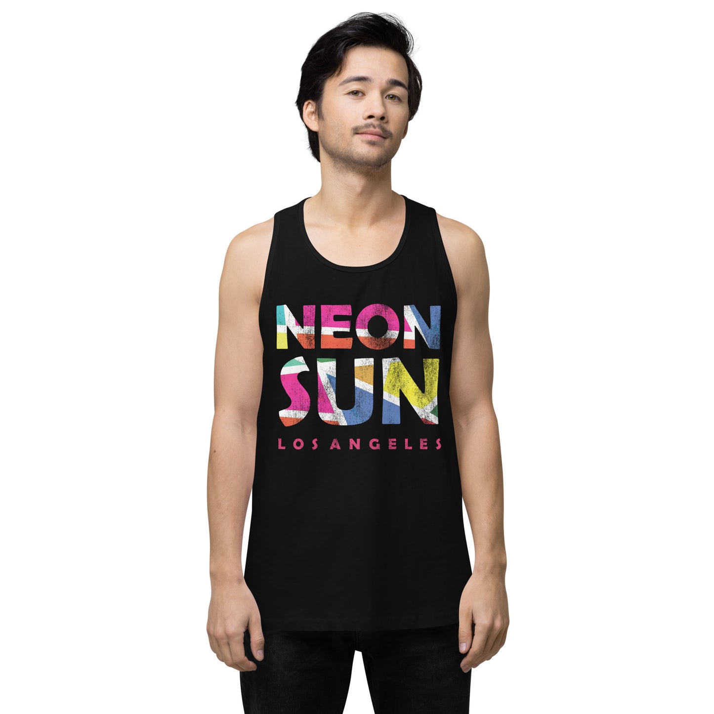 Neon Sun Premium Tank Top