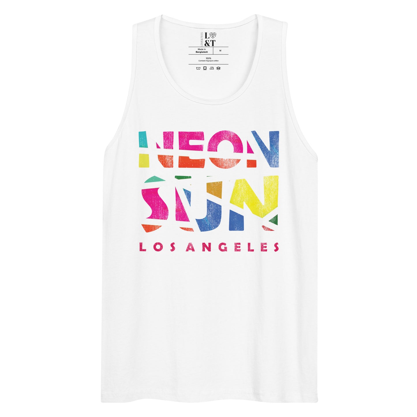 Neon Sun Premium Tank Top