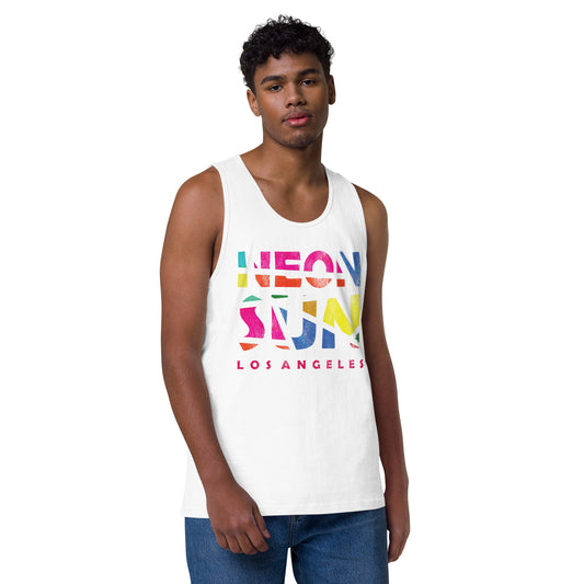 Neon Sun Premium Tank Top