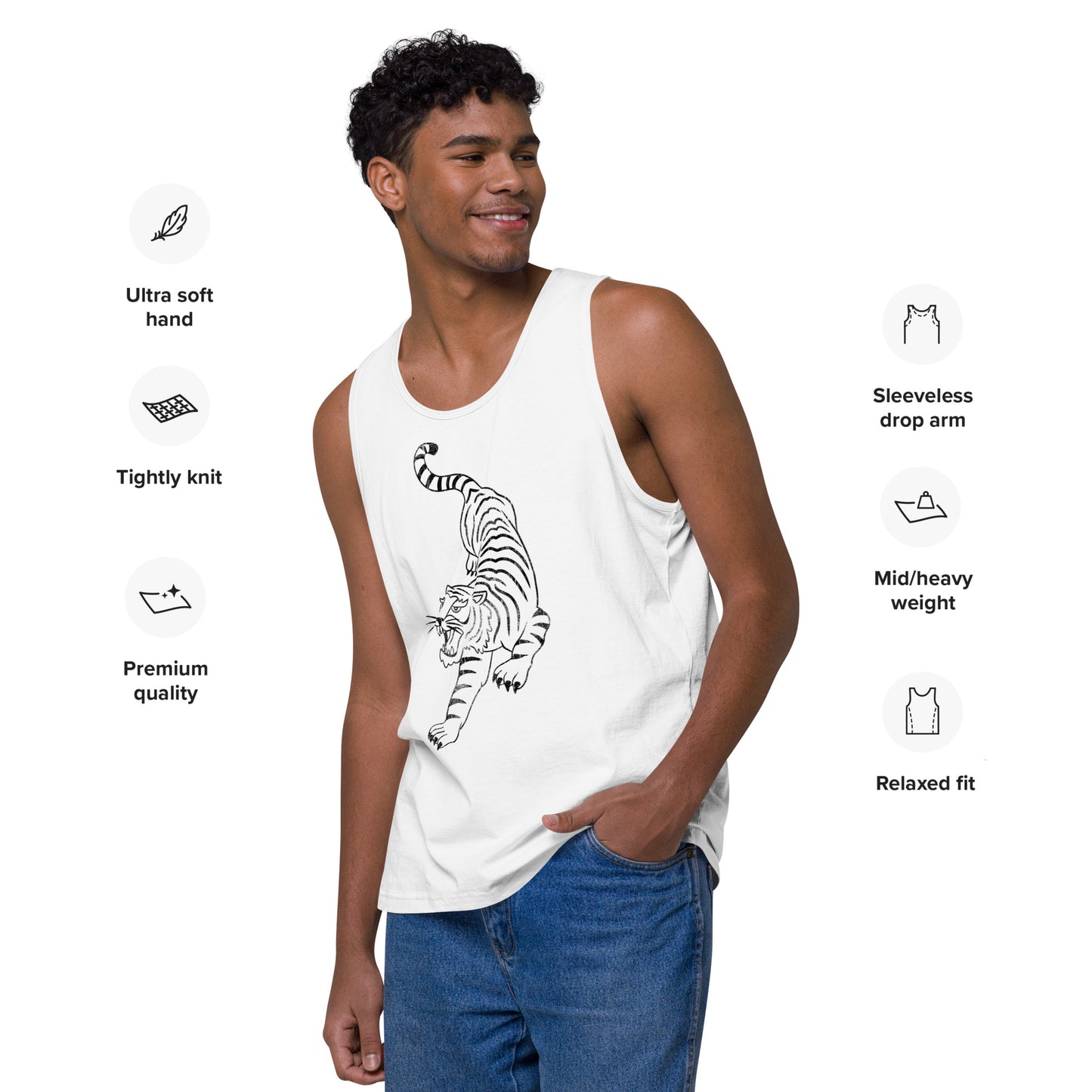Tiger Premium Tank Top