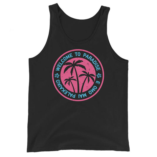 Welcome To Paradise Unisex Tank Top - Love&Tees