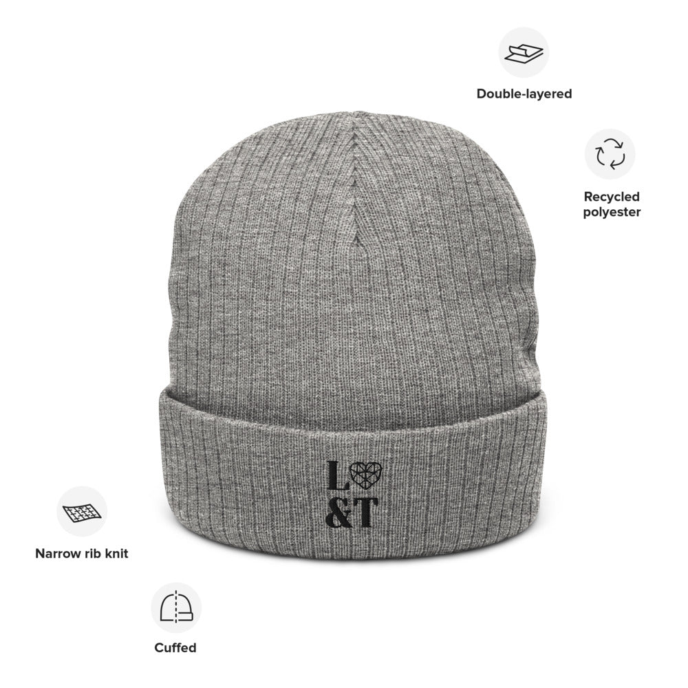 L&T Recycled Cuffed Beanie