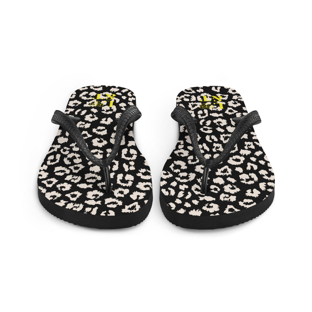 Leopard Flip-Flops