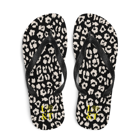 Leopard Flip-Flops