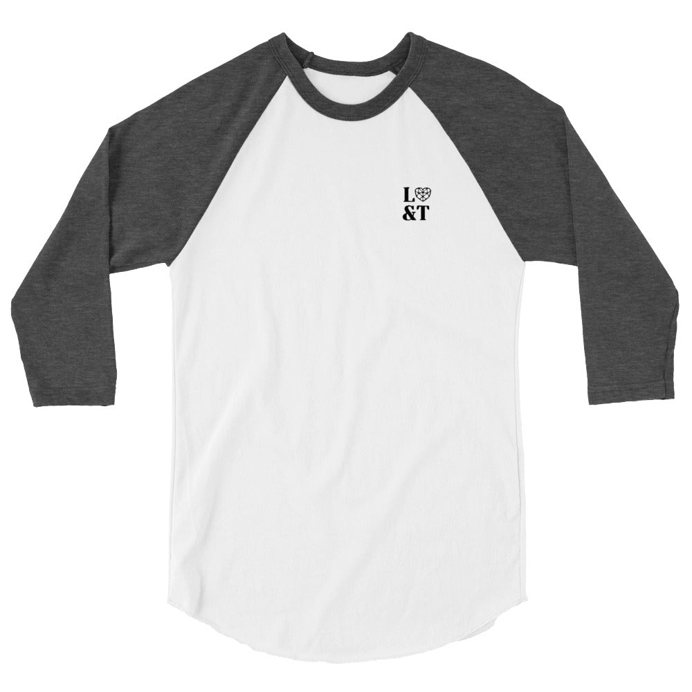 L&T Embroidered 3/4 Sleeve Raglan Shirt