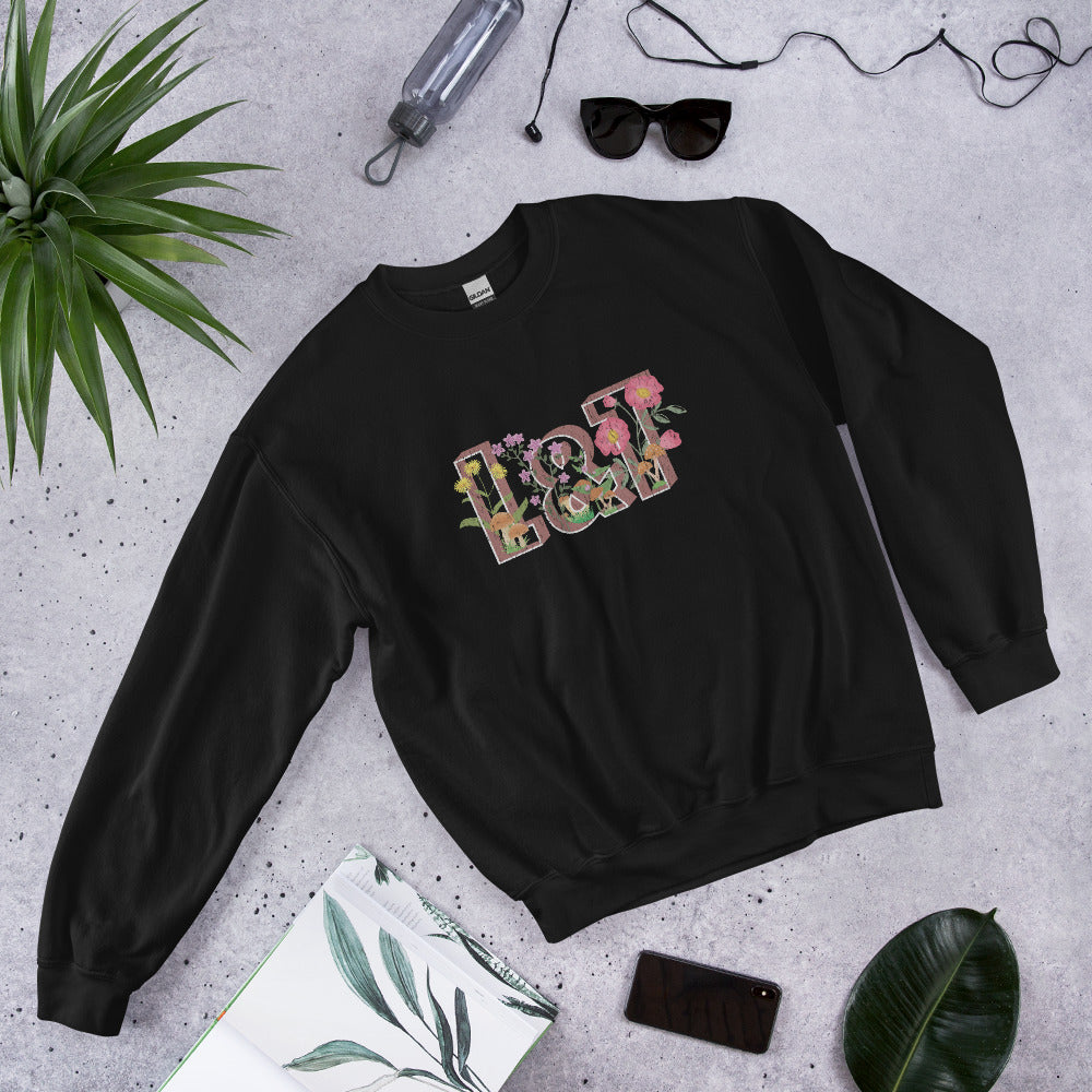 L&T's Garden Floral Unisex Sweatshirt