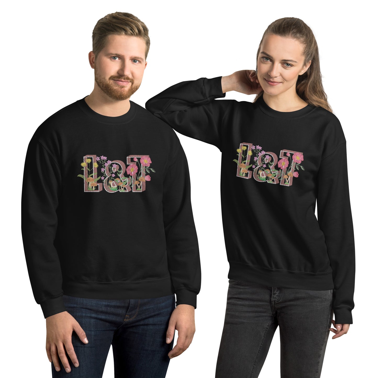 L&T's Garden Floral Unisex Sweatshirt