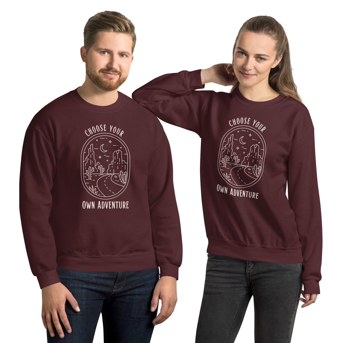 Choose Your Own Adventure Unisex Sweatshirt