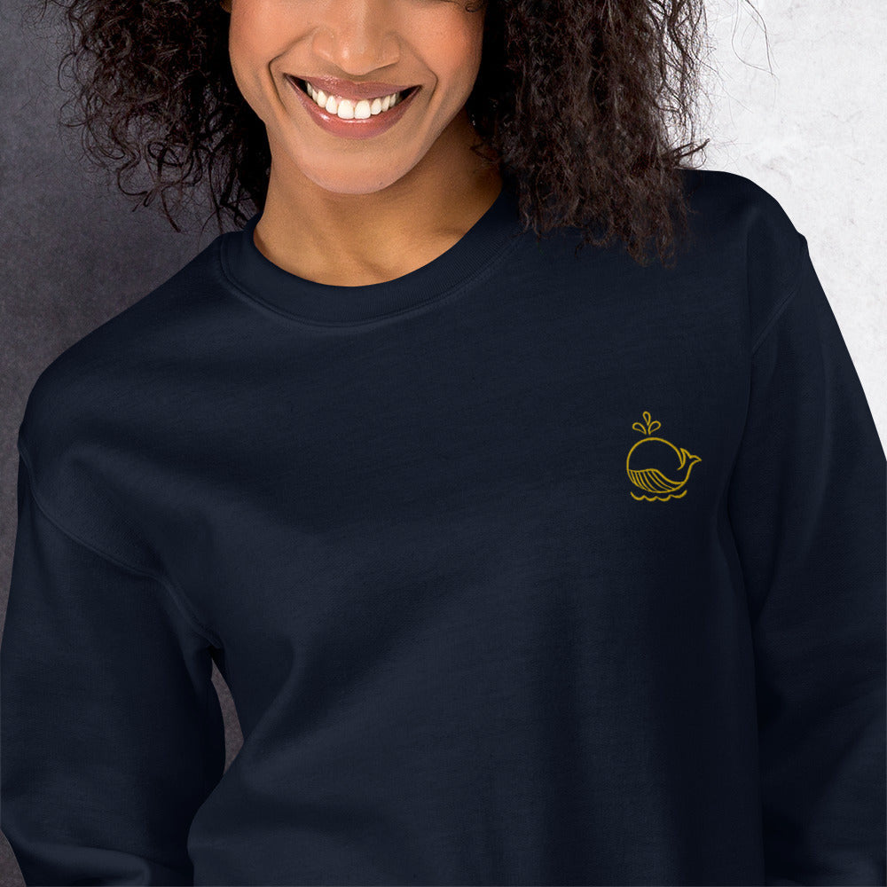 Whale Unisex Sweatshirt - Love&Tees