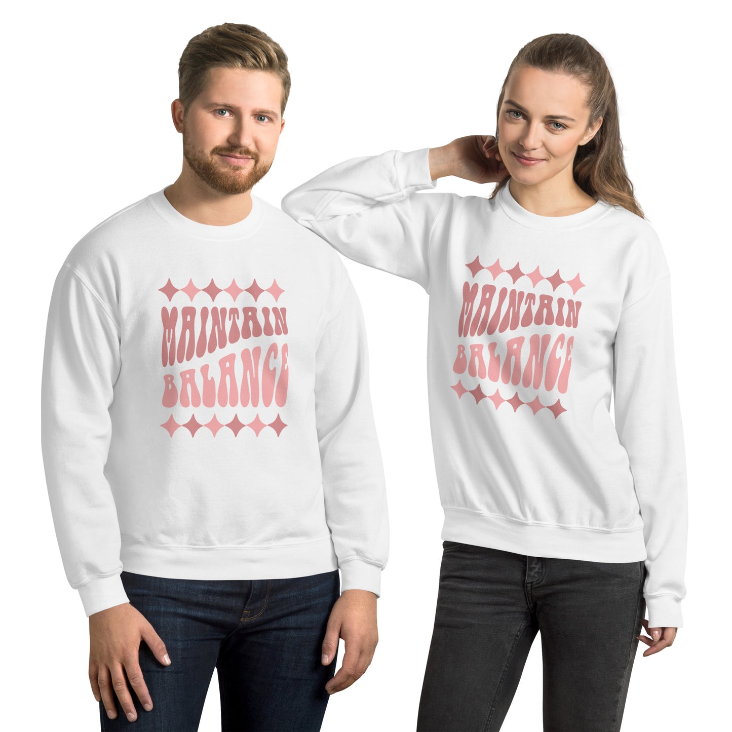Maintain Balance Unisex Sweatshirt