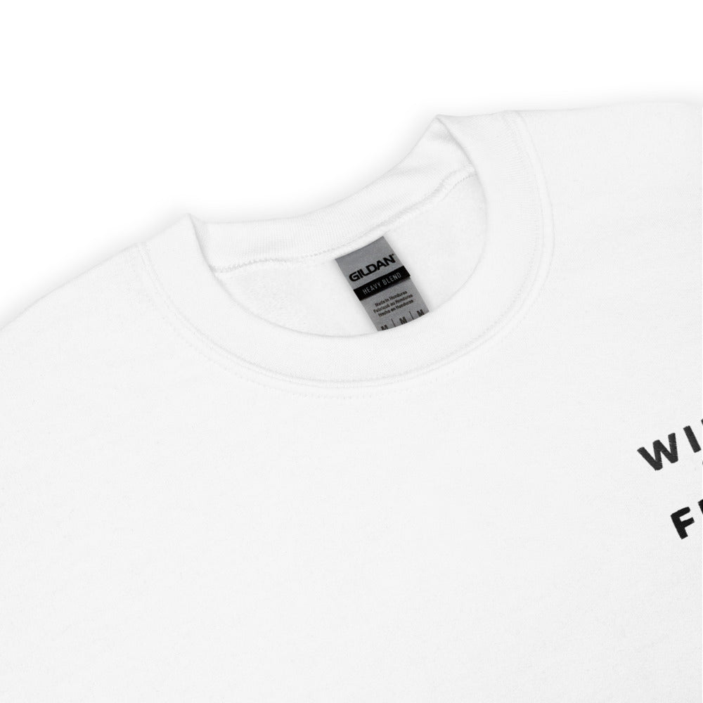 Wild & Free Embroidered Unisex Sweatshirt