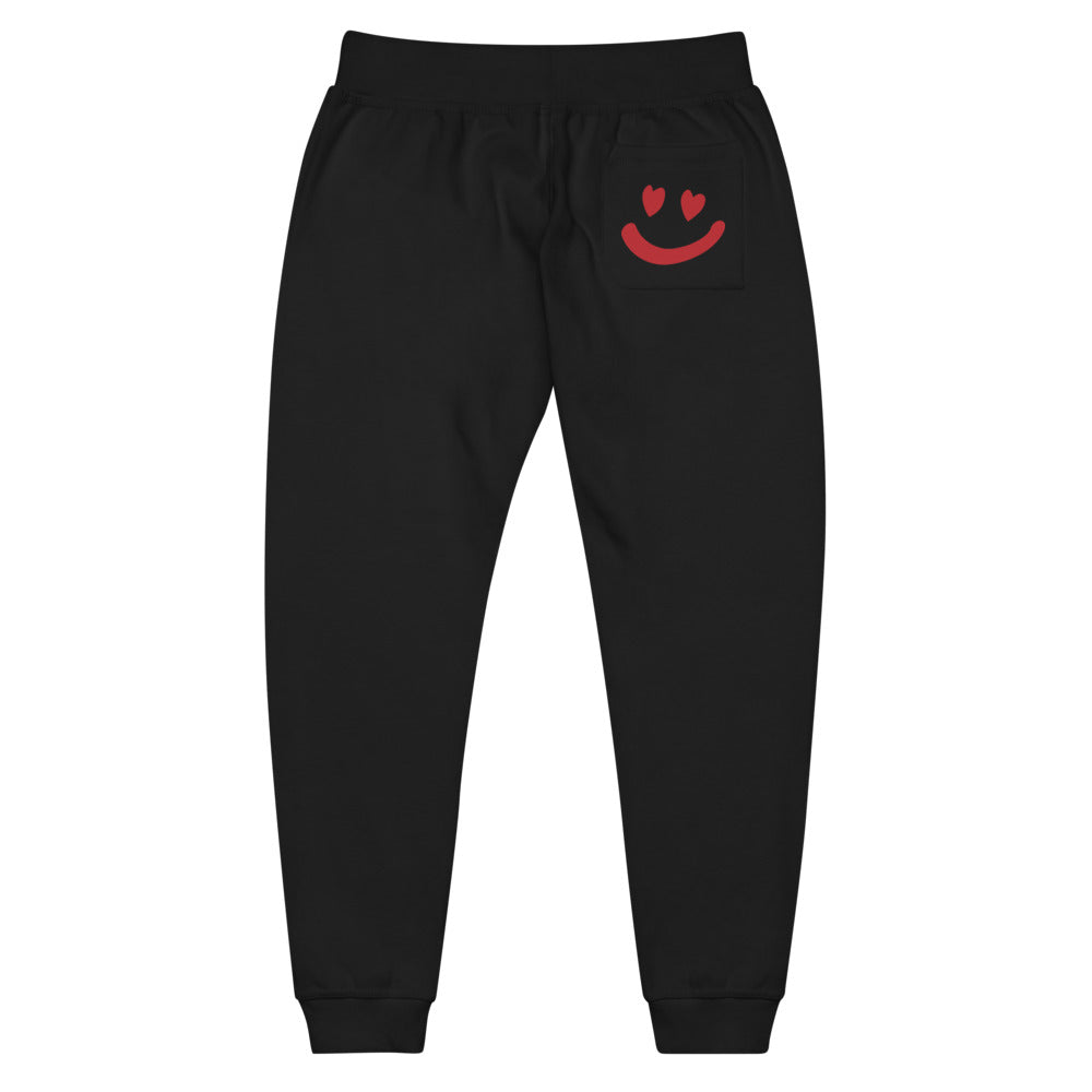 Heart Smile Unisex Fleece Jogger