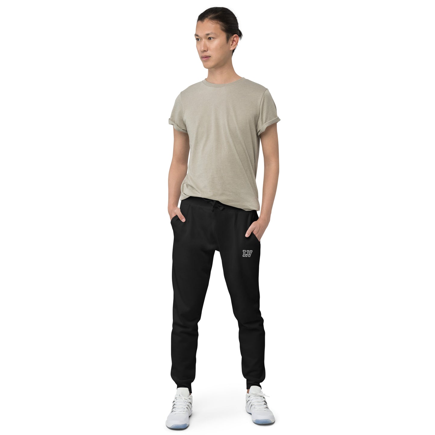 LA Embroidered Unisex Fleece Jogger