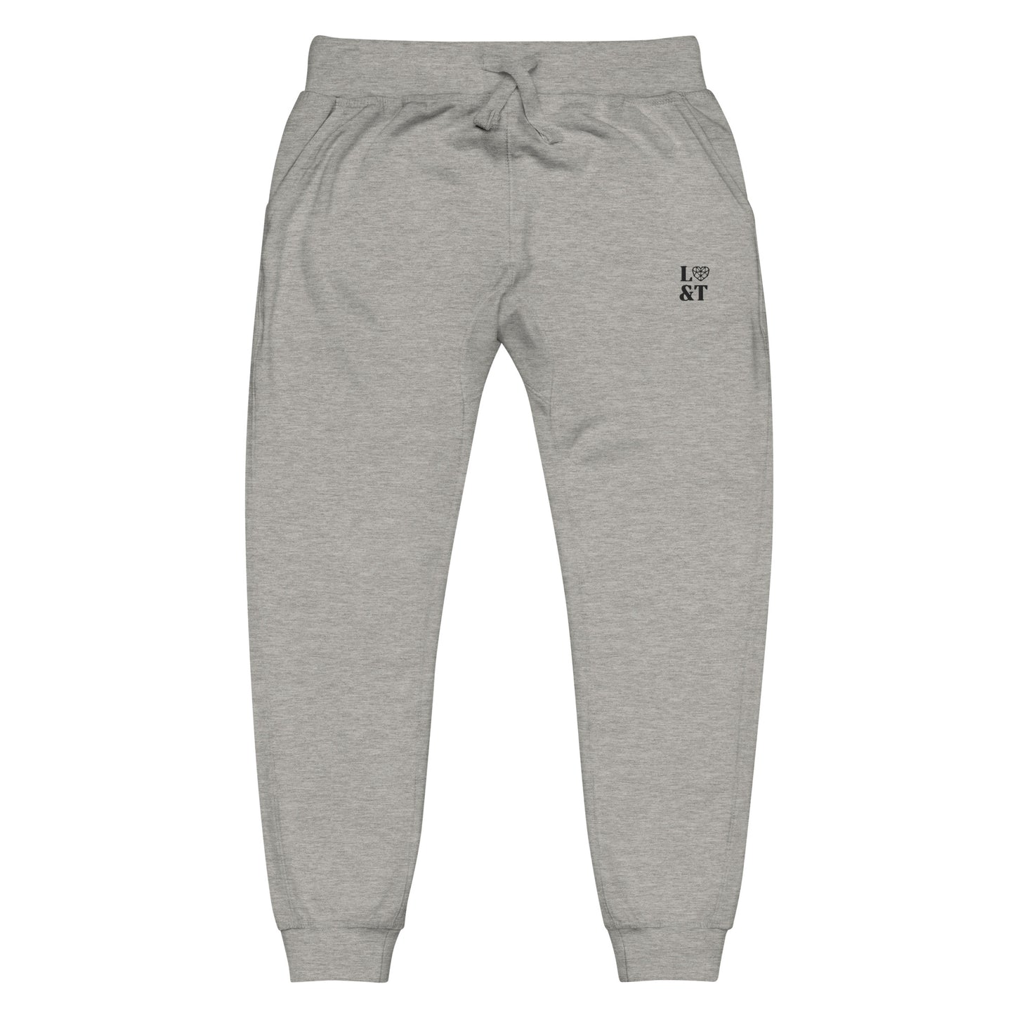 L&T Embroidered Unisex Fleece Jogger