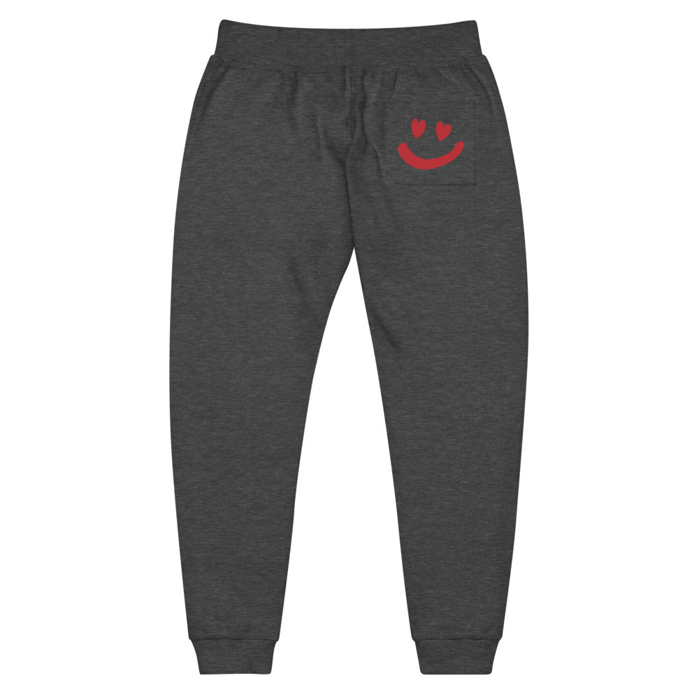 Heart Smile Unisex Fleece Jogger