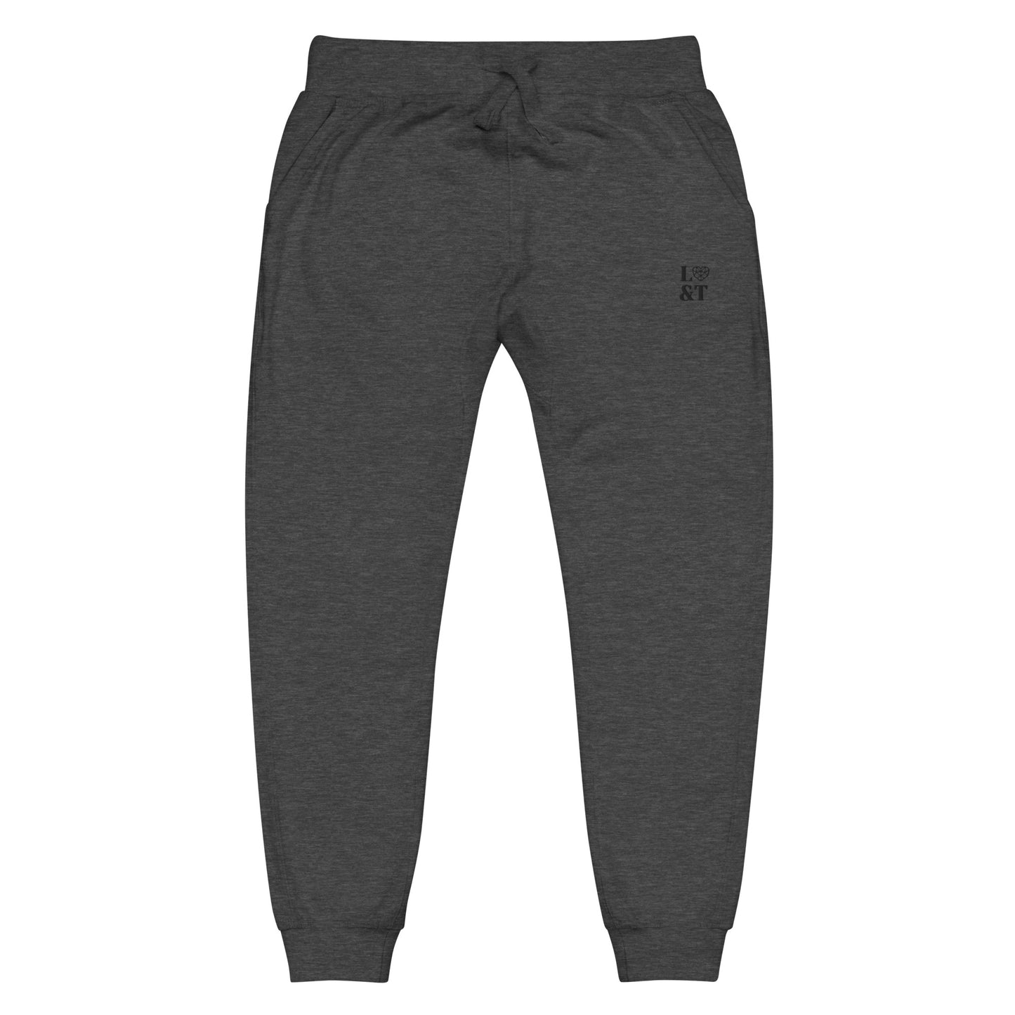 L&T Embroidered Unisex Fleece Jogger