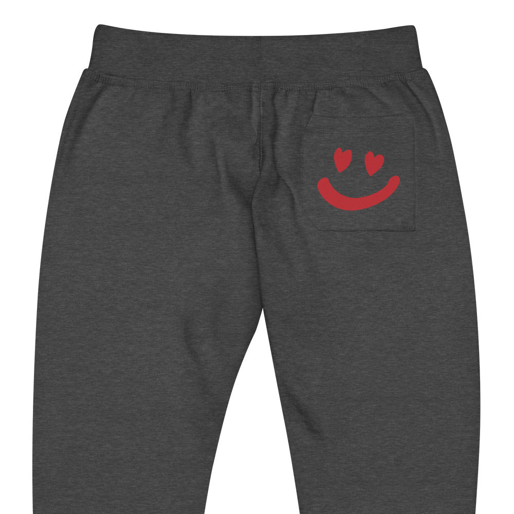Heart Smile Unisex Fleece Jogger