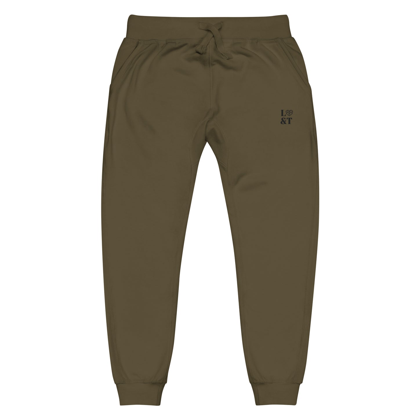 L&T Embroidered Unisex Fleece Jogger