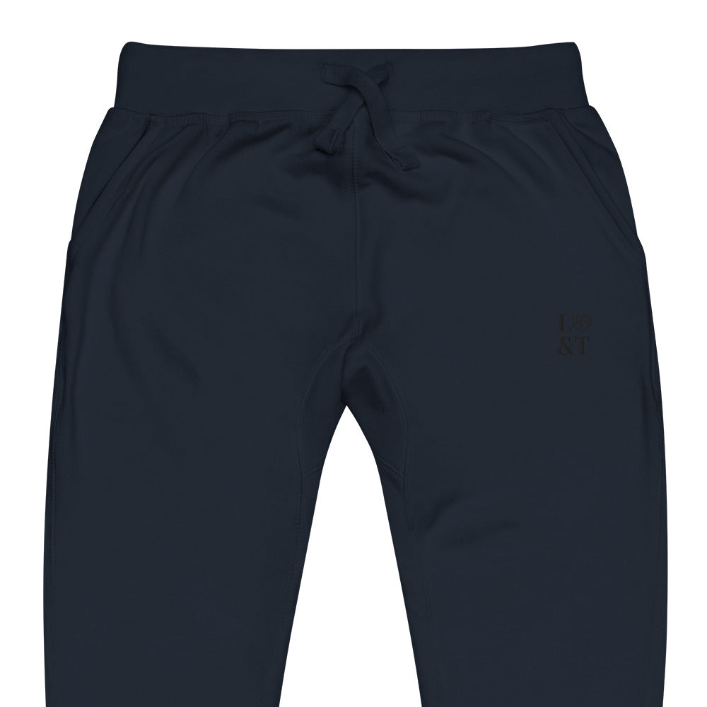 L&T Embroidered Unisex Fleece Jogger