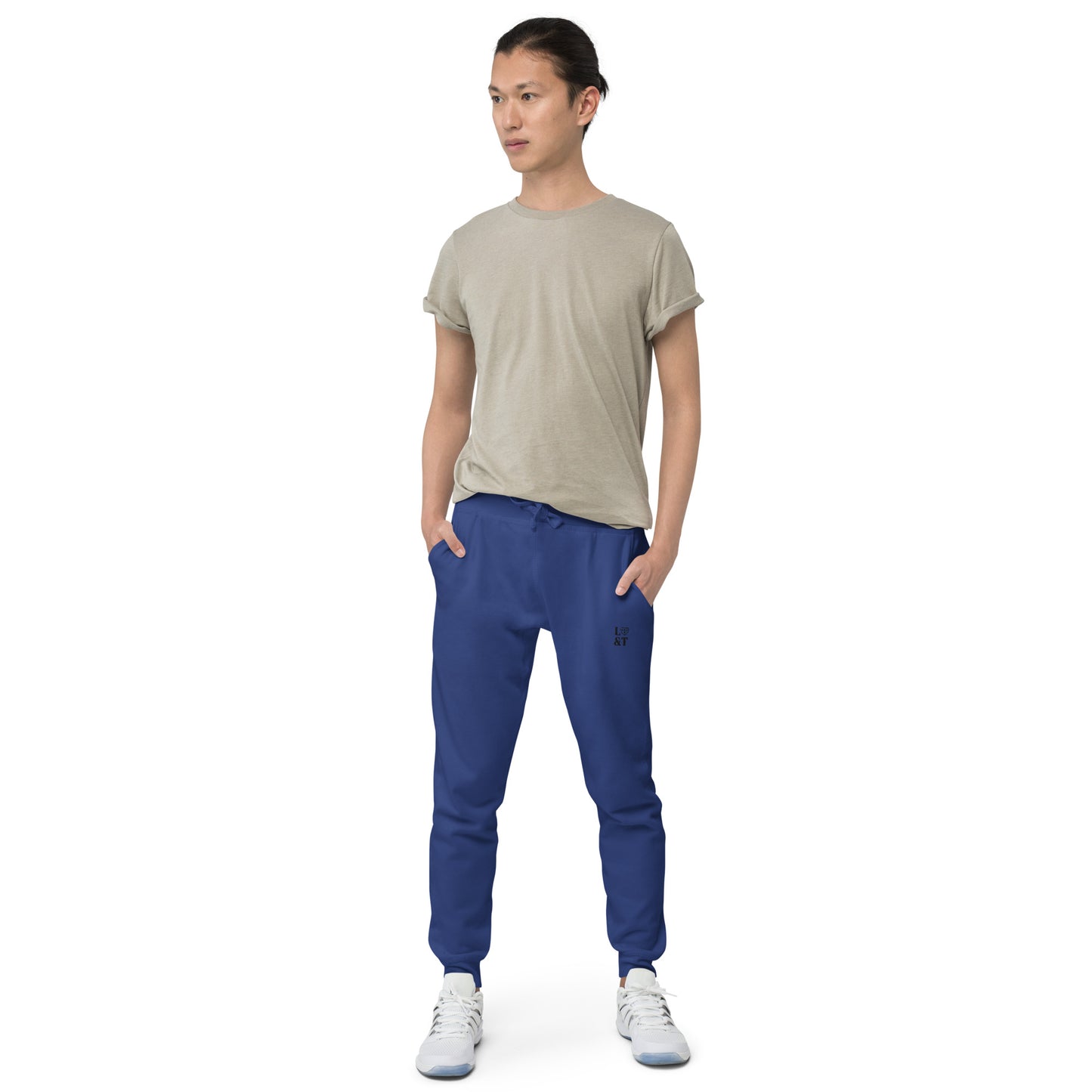 L&T Embroidered Unisex Fleece Jogger