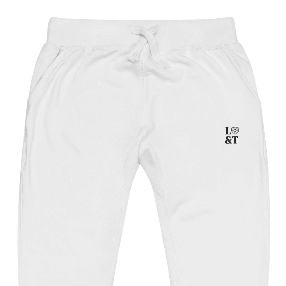 L&T Embroidered Unisex Fleece Jogger
